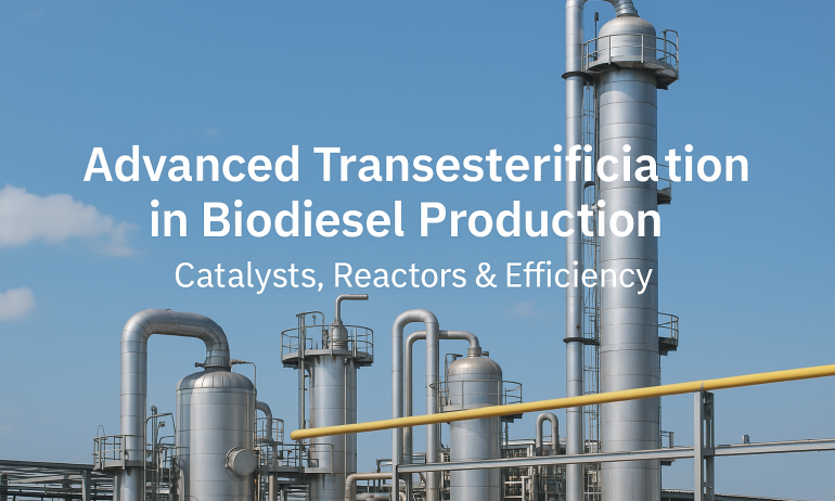 Advanced Transesterification Techniques in Biodiesel Production: Catalysts, Reactors & Efficiency 2025