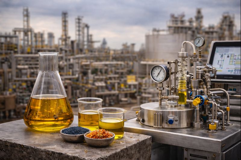 Industrial oil deacidification process for reducing free fatty acids in vegetable oil refining