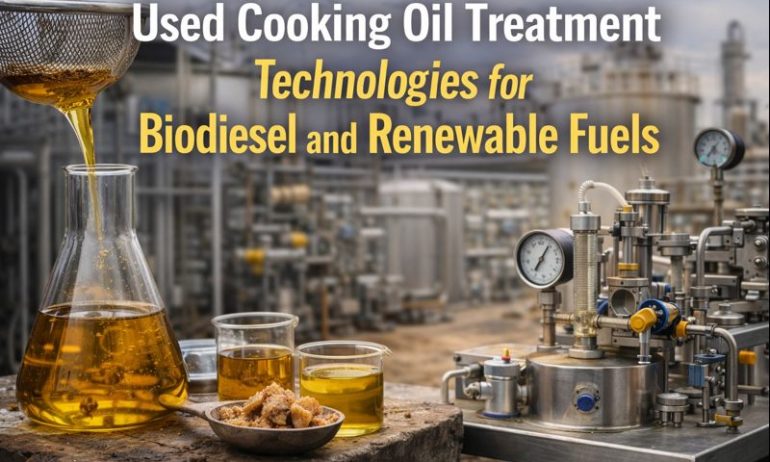 Used Cooking Oil Treatment Technologies for Biodiesel and Renewable Fuels