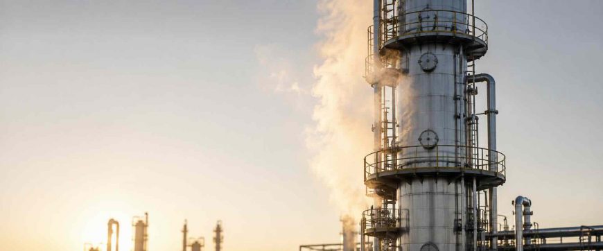 Industrial oil deodorizing system using steam stripping technology for edible oil refining